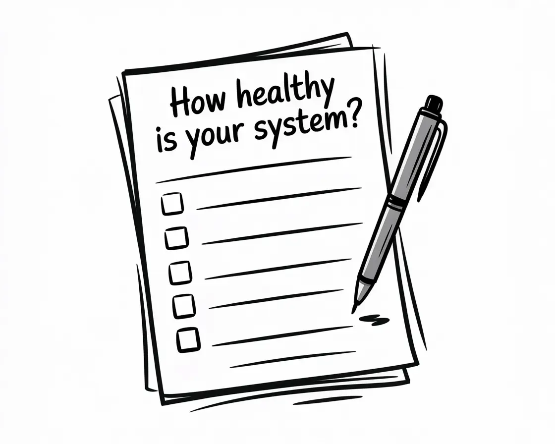 Diagnostic checklist for appointment health